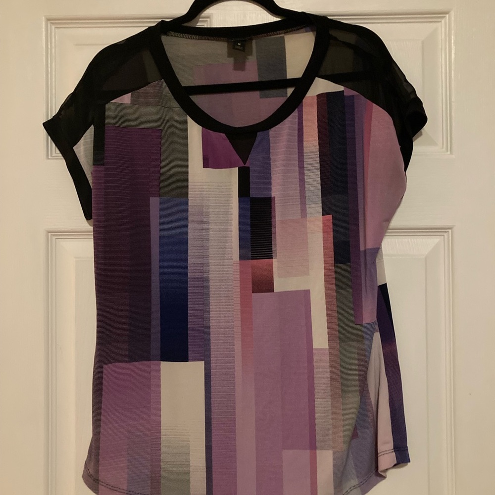 Women's Multicolor Geometric Top